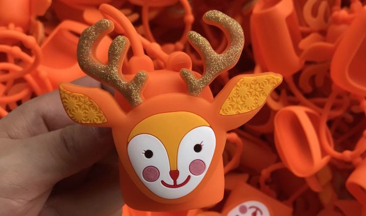 3D Cartoon Animal Silicone Perfume Bottle Holder