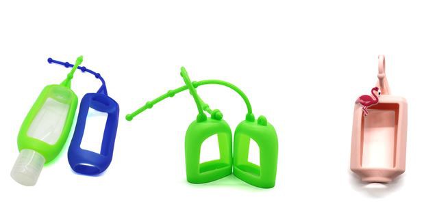 pocket size hand sanitizer bottle silicone holders