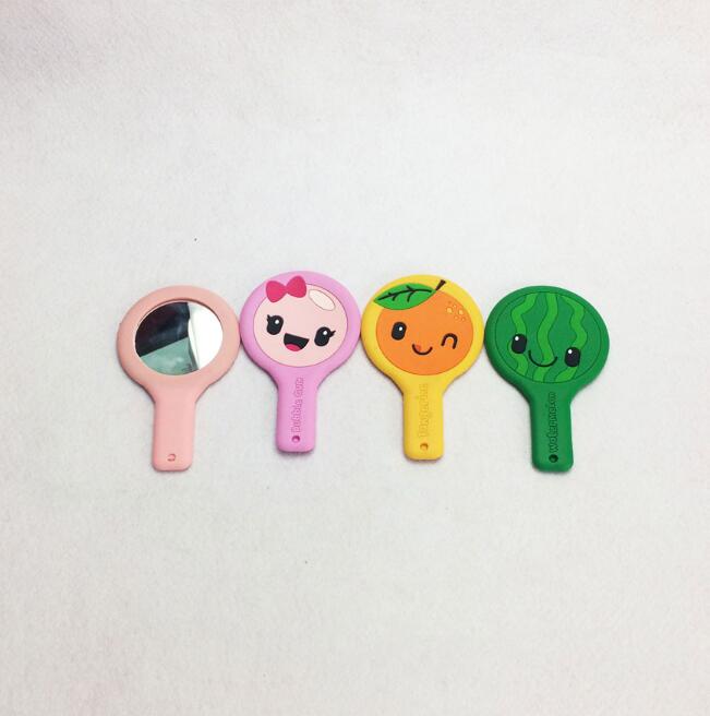 Mini Cute Silicone Mirror For Girls