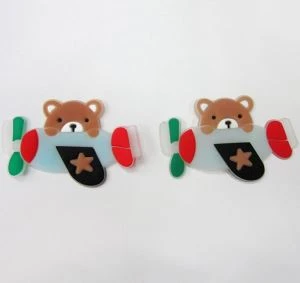 Kartun 3d Label Pvc Silicon Patch
