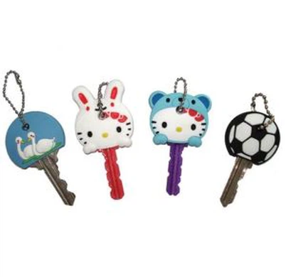 Pemegang Penutup Kekunci PVC Cartoon