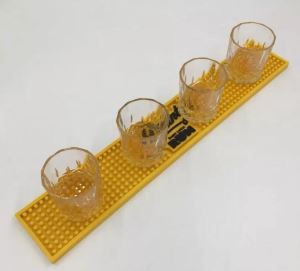 Percetakan PVC Bar Titisan Rail Mat, Bar Runner