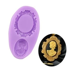 Silikon Fondant Acuan Gula Paste Baking Mould Kek Hiasan