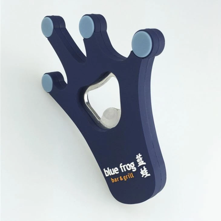Souvenir Soft PVC Frog Palm Bottle Openers