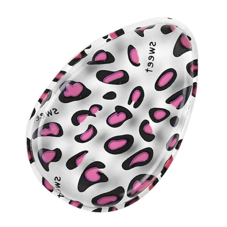 Transparent Logo Printed Silicone Makeup Puff Beauty Tool