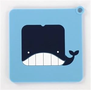 3D Kartun Square Pvc Minum Coaster Getah Coffee Cup Mat Bir Mat