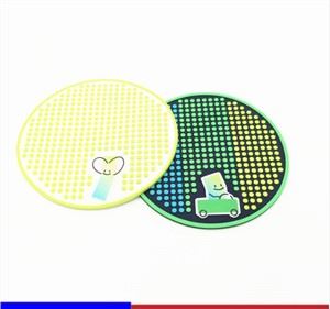 Baru 3D Coaster Pvc Minuman Ringan Coasters Getah Pvc Cup Bir Mat