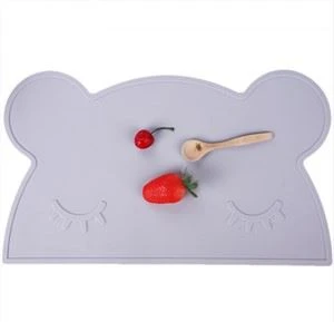 Haba Tahan Silikon Place Mats Kids Meja Makan Mat Silikon Baking Mat