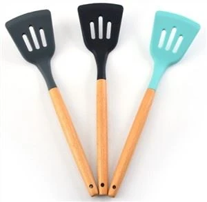 Peralatan Dapur Memasak Set Alat Silikon Kepala Dapur Spatula
